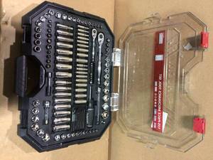 Clear Case Mechanics Tool Set (135-Piece) by Husky&nbsp&nbspCustomer Returns Open Box See Pictures