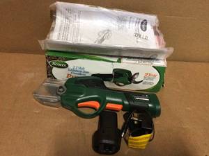 7.2-Volt Electric Cordless Pruner - 2 Ah Battery and Charger Included by Scotts&nbsp&nbspCustomer Returns Open Box See Pictures