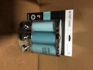 Better Living Trio Dispenser Chrome&nbsp&nbspCustomer Returns Open Box See Pictures