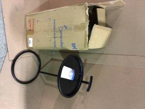 Katrine Camden Side Table Black&nbsp&nbspCustomer Returns Open Box See Pictures