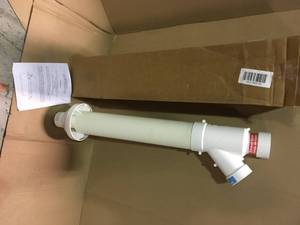 3 in. PVC Horizontal or Vertical Concentric Vent Termination Kit for Rheem High Efficiency Tankless Gas Water Heaters by Rheem Cutomer Returns See Pictures