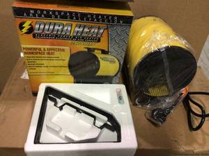 DuraHeat 4800 Watt, 16,400 Btu, 220 Volt Mountable Or Portable Electric Fan Forced Air Heater by DuraHeat&nbsp&nbspCustomer Returns Open Box See Pictures