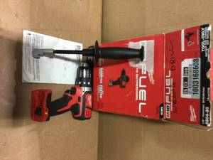 M18 FUEL 18-Volt Lithium-Ion Brushless Cordless 12 in. Hammer DrillDriver (Tool-Only) by Milwaukee&nbspCustomer Returns Open Box See Pictures