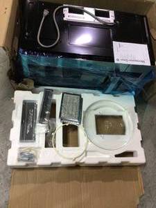 1.6 cu. ft. Over the Range Microwave in Stainless Steel by GE&nbsp&nbspCustomer Returns Open Box See Pictures