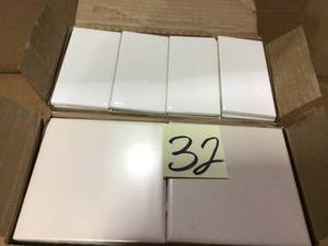 Daltile Rittenhouse Square 3 in. x 6 in. Ceramic Arctic White Subway Tile (12.50 SF&nbsp&nbspCustomer Returns Open Box See Pictures