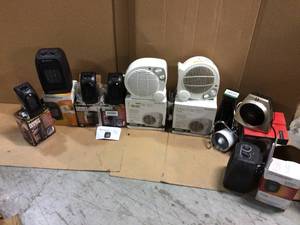 MIX LOT OF HEATERS&nbsp&nbspCustomer Returns Open Box See Pictures