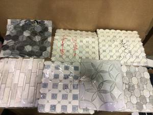 MIX LOT OF TILE&nbsp&nbspCustomer Returns Open Box See Pictures