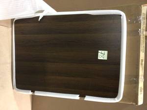 Flash Furniture 30 x 42 Rectangular Table Top with Natural or Walnut Reversible Laminate Top&nbsp&nbspCustomer Returns Open Box See Pictures
