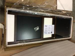 64 in. x 21 in. Classic Rectangle Framed Full Length Floor Standing Mirror&nbsp&nbspCustomer Returns Open Box See Pictures