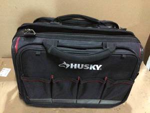 18 in. Tech Tool Bag by Husky&nbsp&nbspCustomer Returns Open Box See Pictures
