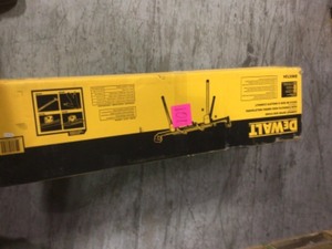 DEWALT DWX724 compact miter stand  open box customer return
