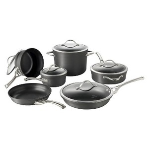 lot 830 image: Calphalon Contemporary 11 Piece Non-stick Dishwasher Safe Cookware Set, 1876787