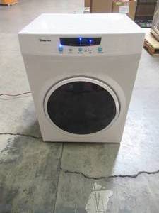 lot 317 image: Magic Chef Compact 3.5 cu. ft. Electric Dryer in White MCSDRY35W