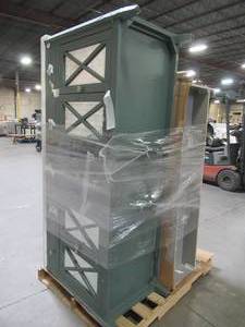 lot 113 image: WHOLESALE MIXED PALLET OF 2 Vanity Cabinets with Some Damage - For Restore Project.