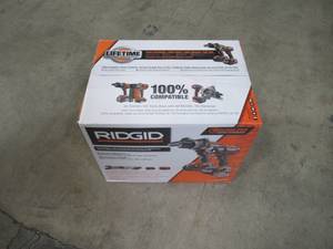 lot 9 image: RIDGID GEN5X Brushless 18-Volt Compact Hammer DrillDriver and 3-Speed Impact Driver Combo Kit R9205