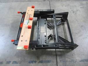 lot 20 image: BLACKDECKER Workmate 425 30 in. Folding Portable Workbench and Vise WM425