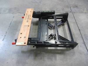 lot 21 image: BLACKDECKER Workmate 425 30 in. Folding Portable Workbench and Vise WM425