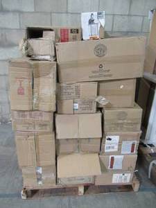 lot 400 image: WHOLESALE MIXED PALLET OF MICELLANOUS INDOOR AND OUTDOOR LIGHTING