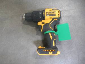 lot 40 image: DEWALT ATOMIC 20-Volt MAX Cordless Brushless Compact 12 in. Hammer Drill (Tool-Only) DCD709B