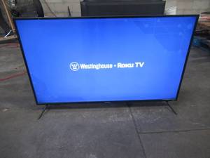 lot 57 image: Westinghouse 50 4K Ultra HD Roku Smart TV with HDR WR50UT4009