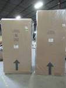 lot 78 image: BRAND NEW Ashley Furniture Larusi 2-Piece Sectional with Chaise in Gray, APK-13502.