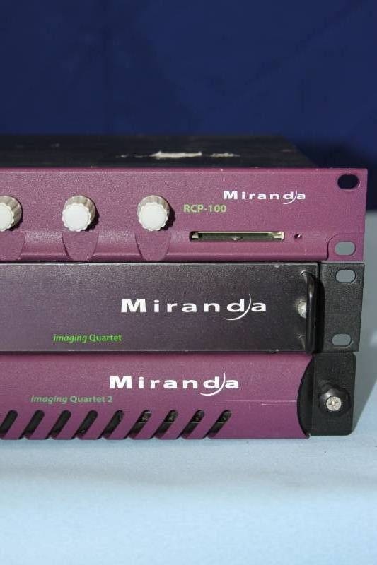 lot 95 image: Miranda Imaging Quartet Encoder & Video Processing Lot  Equipment