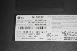 lot 22 image: LG 26 Commercial 720p HD LCD TV Television  Monitor with HDMI Input