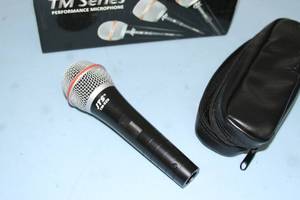 lot 52 image: JTS TM-Series Professional Audio Dynamic Vocal Microphone with Case  - JTS Model TM-929