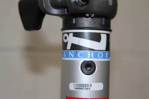 lot 19 image: PAIR of Anchor Audio Portable Telescoping Tripod Heavy Duty Speaker Stands