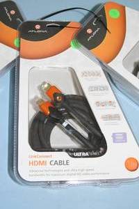 lot 79 image: Lot of 3 NEW Atlona AT-LCU-16 4K UHD High-Speed 16 HDMI Cables