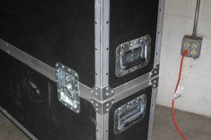 lot 106 image: Heavy Duty Foam Lined ATA-Rated Equipment Shipping Case with Casters - US Case