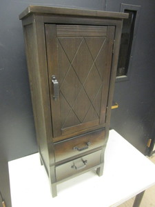 DECORATIVE SIDE CABINET WITH DRAWERS