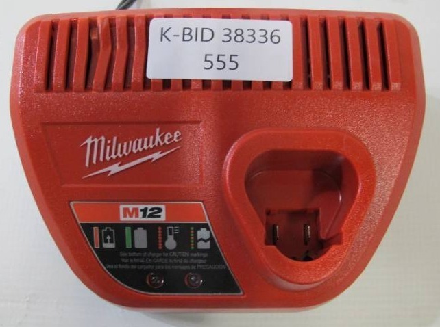 lot 108 image: Milwaukee 48-59-2401 M12 12-Volt Lithium-Ion Battery Charger