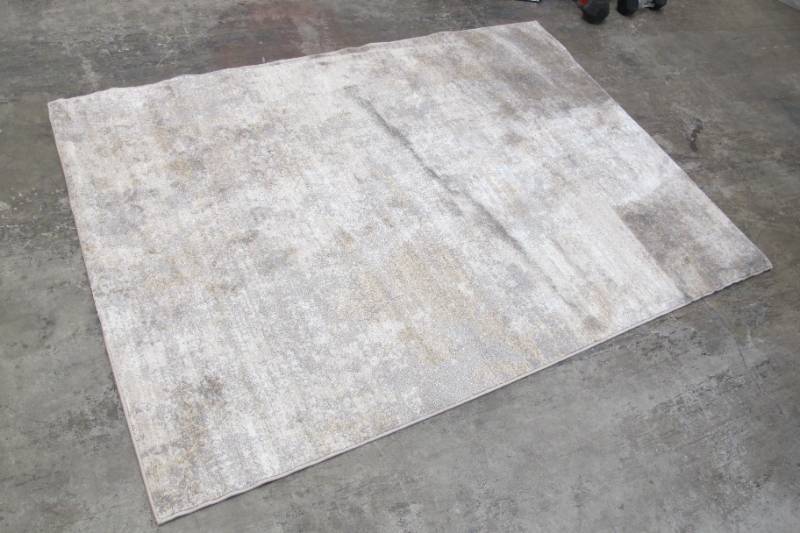 lot 67 image: Home Decorators Collection Medina 5 X 7 White Grey Patterned Area Rug
