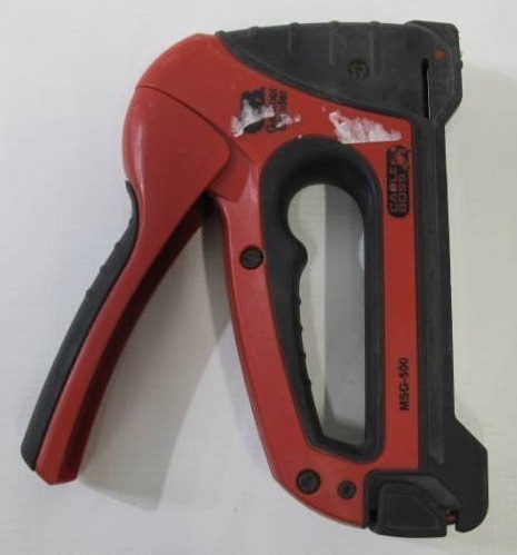 lot 158 image: Gardner Bender Cable Boss Professional Grade Staple Gun - NM, Coaxial, VDV, Low Voltage Wire and Cable