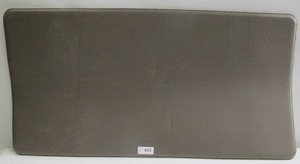 lot 423 image: Smithsonian 20 In. x 39 In. Brown Activity Floor Mat for Yoga Office Household