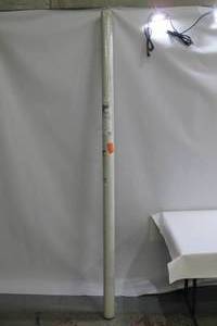 lot 425 image: Natco Assorted 8 ft. x 12 ft. White Marble Vinyl Unbound Remnant