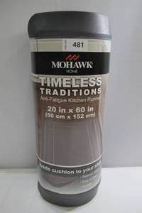 lot 481 image: Mohawk Home 20 in X 60 in Anti-Fatigue Kitchen Runner