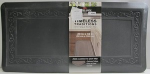 lot 494 image: Mohawk Home Blue 20 In X 42 In Anti-Fatigue Kitchen Mat