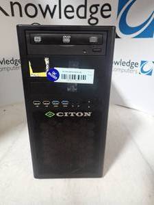 lot 8 image: Custom Built PC &nbspIntel(R) Core(TM) i5-4670 CPU  3.40GHz  500Mb DDR3 MEM  3.5 SATA 7200RPM 500GB HD (includes OS) (includes power cord)