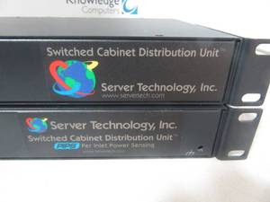 lot 23 image: 2x Power Sencing Distribution Units