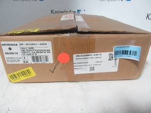 lot 50 image: Ortronics&nbspSurface Mount Fiber Cabinet&nbspOR-615SMFC-24PS
