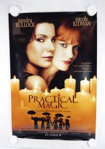 lot 14 image: Vintage 1998 Practical Magic Double Sided Original Advance Movie Theater Poster