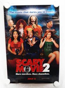 lot 19 image: Vintage 2001 Scary Movie 2 Single Sided Movie Theater Poster
