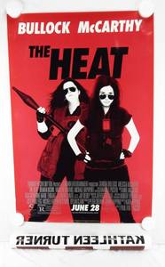 lot 22 image: 2013 The Heat Advance and Vintage 1991 V.I Warshawski Double Sided Original Movie Theater Poster Set