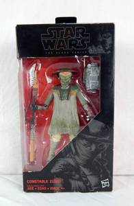 lot 43 image: 2016 Star Wars The Black Series Constable Zuvio Action Figure