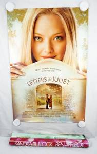 lot 30 image: 2010 Letters to Juliet, 1999 Forces of Nature and 1995 Mad Love Double Sided Original Movie Theater Poster Set