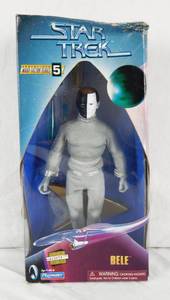lot 47 image: Vintage 1997 Playmates Star Trek Collector Series Edition Bele Action Figure