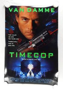 lot 63 image: Vintage 1994 Timecop Double Sided Original Movie Theater Poster