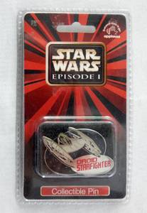 lot 69 image: Lot of 4 New Vintage 1997 Star Wars Episode 1 Collector Pins